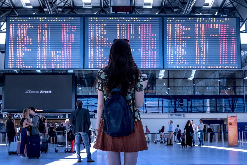 airport woman