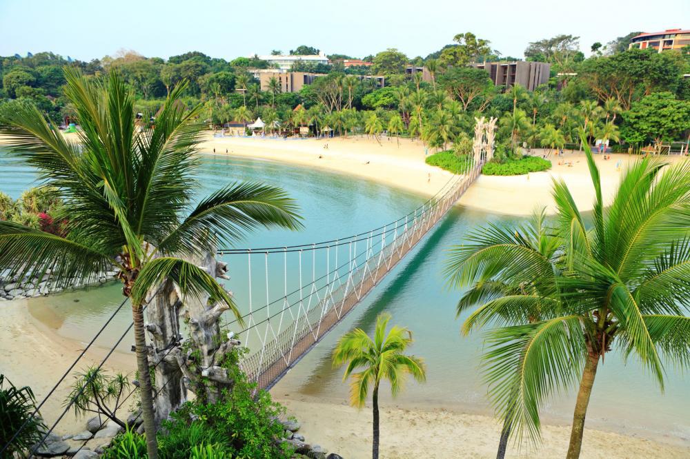 landscape in sentosa singapore