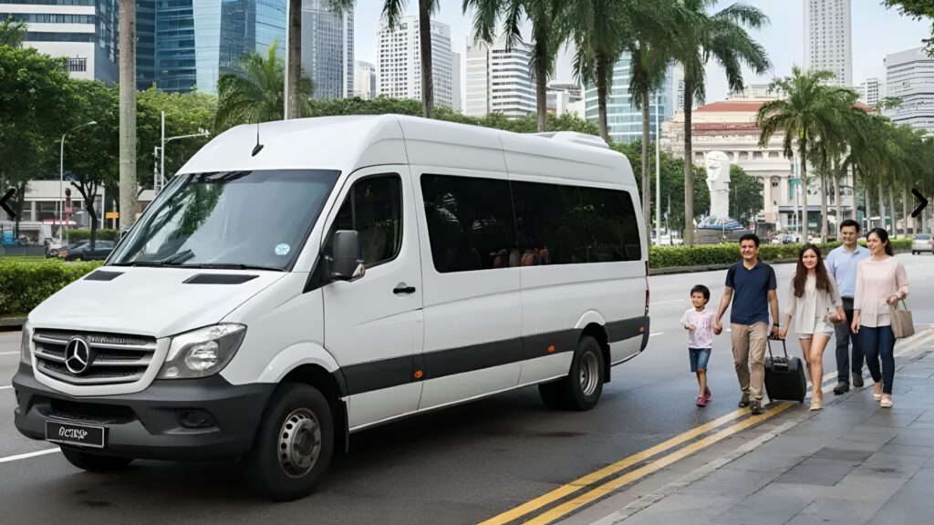 Singapore airport transfer minibus service